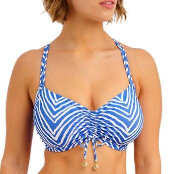 Freya Swim Fiji Falls Blauw/Wit Soft-Cup Bikinitop