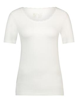 RJ Bodywear Thermo Pro Gebroken Wit Dames Thermo T-Shirt