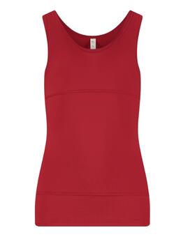 RJ Bodywear Pure Color Shape Rood Dames Hemd