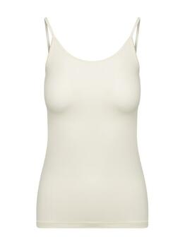 RJ Bodywear Pure Color Ivoor Spaghetti Top