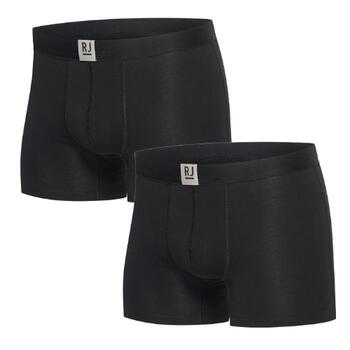 RJ Bodywear Men Everyday Zwart Katoenen Trunk