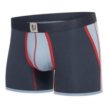RJ Bodywear Men Pure Color  Blauw Sport Boxer