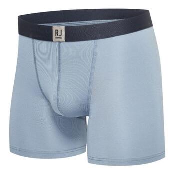 RJ Bodywear Men Pure Color  Blauw Sport Boxer