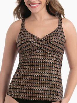 Rosa Faia Badmode Maily Zwart Tankini Top