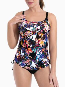 Anita Care Latina Zwart/Print Prothese Tankini