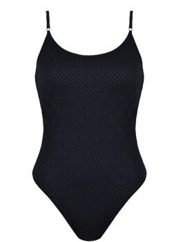 Naturana Badmode Dames Zwart Badpak