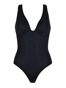 Naturana Badmode Dames Zwart Badpak