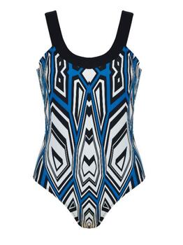 Naturana Badmode Dames Zwart Badpak