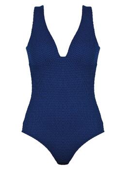 Naturana Badmode Dames Blauw Badpak