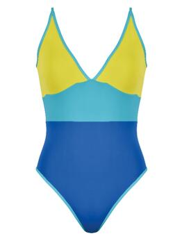 Naturana Badmode Dames Marine Blauw Badpak
