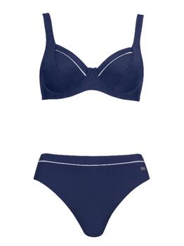 Naturana Badmode Dames Marine Blauw Bikini Set