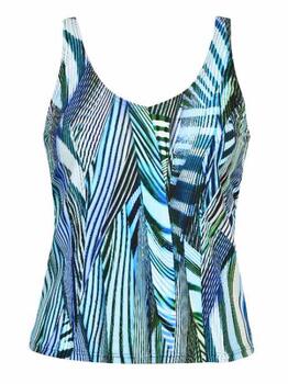 Naturana Badmode Dames Marine Blauw Tankini Top