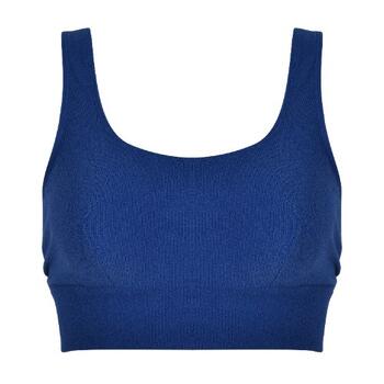 Naturana Badmode Dames Marine Blauw Soft-Cup Bikinitop
