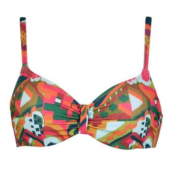 Naturana Badmode Dames Rood Voorgevormde Bikinitop