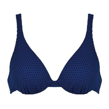 Naturana Badmode Dames Blauw Voorgevormde Bikinitop