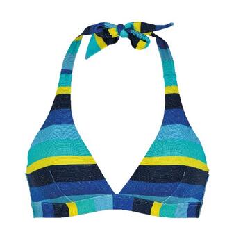 Naturana Badmode Dames Blauw Voorgevormde Bikinitop