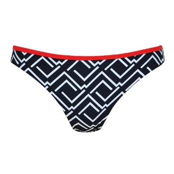 Naturana Badmode Dames Zwart/Wit Bikini Broekje