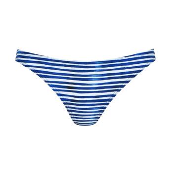 Naturana Badmode Dames Blauw/Wit Bikini Broekje