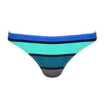 Naturana Badmode Dames Zwart/Khaki Bikini Broekje