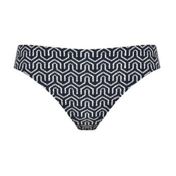 Naturana Badmode Dames Zwart/Wit Bikini Broekje