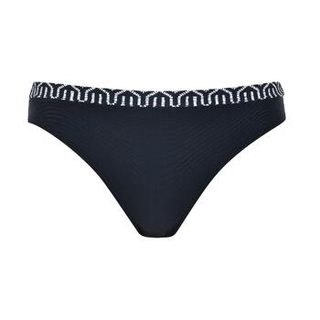 Naturana Badmode Dames Zwart/Wit Bikini Broekje