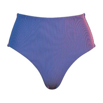 Naturana Badmode Dames Blauw/Roze Bikini Broekje