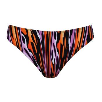 Naturana Badmode Dames Zwart/Multicolor Bikini Broekje