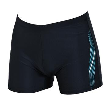 Naturana Badmode Heren Zwart/Blauw Zwemboxer