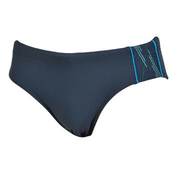 Naturana Badmode Heren Grijs/Blauw Zwemslip