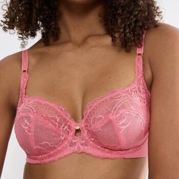 Triumph Wild Peony Florale Roze Niet voorgevormde bh