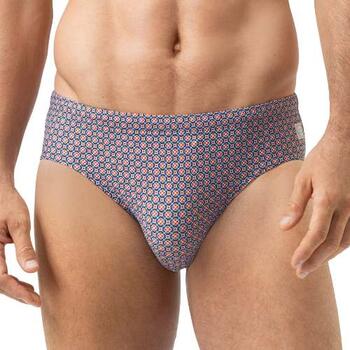 Mey Heren Geo Blossom Blauw/Rood Zwemslip