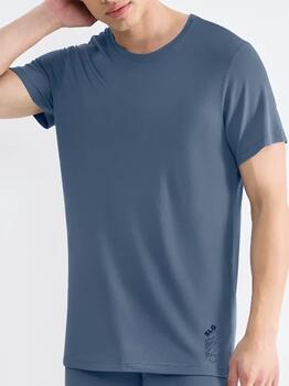 Sloggi Men SLG Base Soft Blauw Shirt
