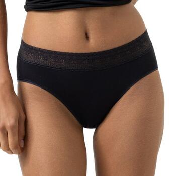 Mey Lingerie Modal Lace Zwart High Brief