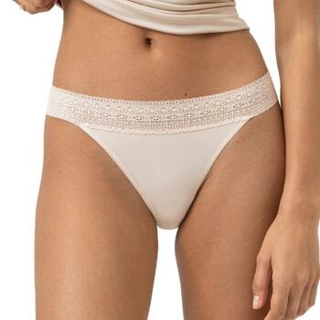 Mey Lingerie Modal Lace Crème String
