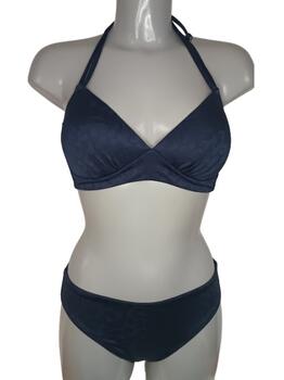 Bomain Palma Marine Blauw/Print Bikini Set