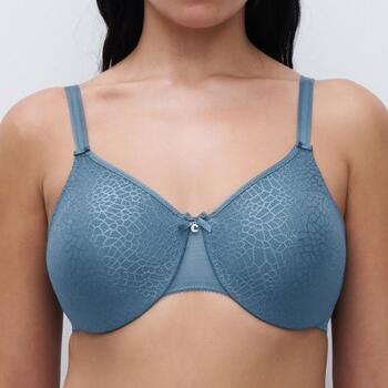 Chantelle Magnifique Jeans Blauw Niet voorgevormde bh