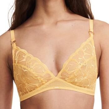 Chantelle Fleurs Geel Wireless bh