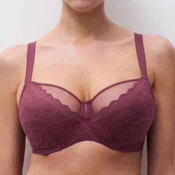 Chantelle Floral Touch Paars Niet voorgevormde bh