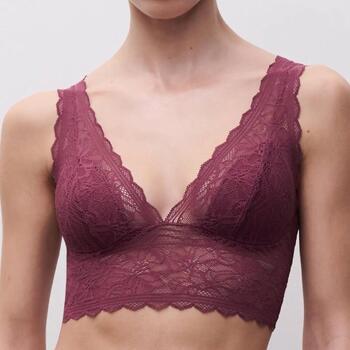 Chantelle Floral Touch Paars Wireless bh