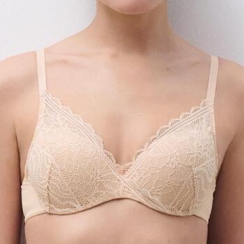 Chantelle Floral Touch Beige Voorgevormde bh