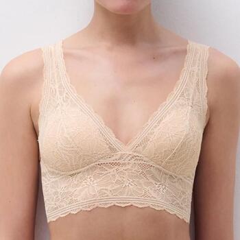 Chantelle Floral Touch Beige Wireless bh