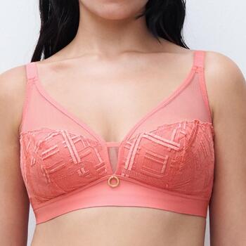 Chantelle Graphic Support Coral Wireless bh