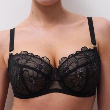 Chantelle Lush Zwart Niet voorgevormde bh
