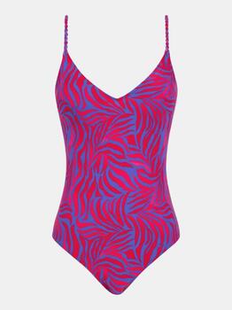 Femilet Badmode Tidra Blauw/Rood Badpak