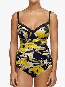 Chantelle Badmode Flowers Blauw/Print Badpak