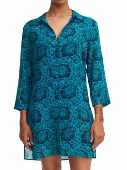 Chantelle Badmode Flowers Blauw Tuniek