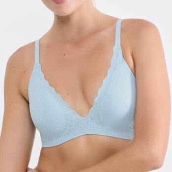 Sloggi Zero Feel Blauw Wireless bh