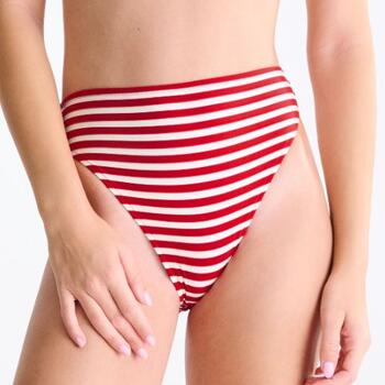 Lisca Swimwear Bondi Beach Rood/Wit Bikini Broekje