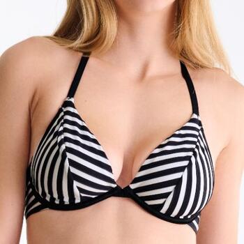 Lisca Swimwear Bondi Beach Zwart/Wit Soft-Cup Bikinitop