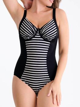 Lisca Swimwear Bondi Beach Zwart/Wit Badpak